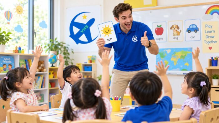 Cùng con trẻ học tiếng Anh thật hiệu quả từ trường học đến khi về nhà.